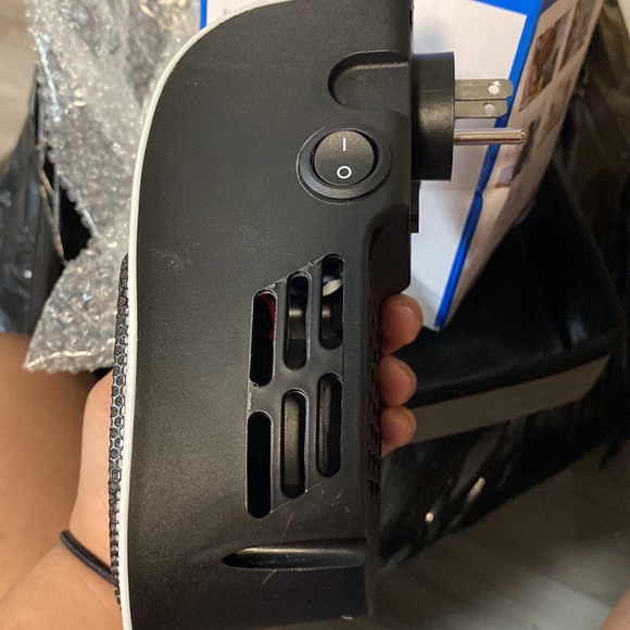 NIB Electric Portable Heater Plug in Wall Room Heating Mini Household Radiator - Picture 3 of 3